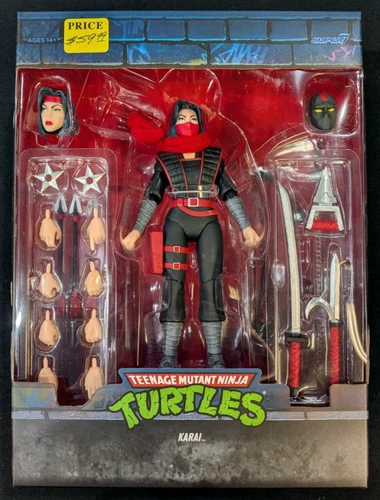 Super7 Ultimates Teenage Mutant Ninja Turtles Karai Action Figure NIB - product listing photo
