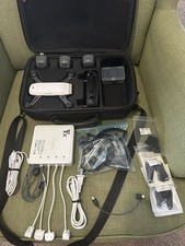 DJI Spark Camera Drone w/ 3 Batteries, Case, Tons of Extras - Alpine White