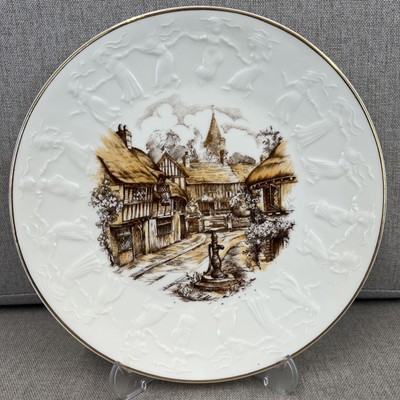 Dekorativer Bone China Teller - 21 cm Made In England