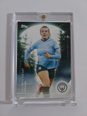 Topps Manchester City 2024-25 Blue Moon Lauren Hemp Premiere League Parallel