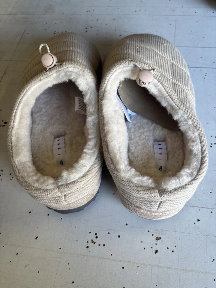 REEF Men's Hiatus Fossil Slippers Size 9 Medium Width Brand NEW - Image 2 of 4