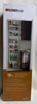 ClosetMaid 1233 18 inch Adjustable 8-Tier Wall and Door Rack ((E-5))