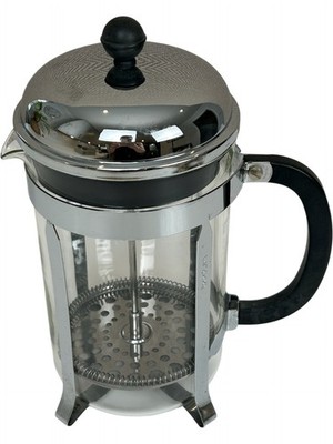 Bodum Chambord 8 Tassen French Press Kaffeemaschine 1L 34oz Chrom Glas Kaffeemaschine