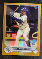 2022 Topps Chrome  NPB, Kenta Bright, #167, Gold Refractor 47/50