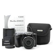 Canon PowerShot SX400IS Black 16MP Digital Camera 30x Optical Zoom Tested