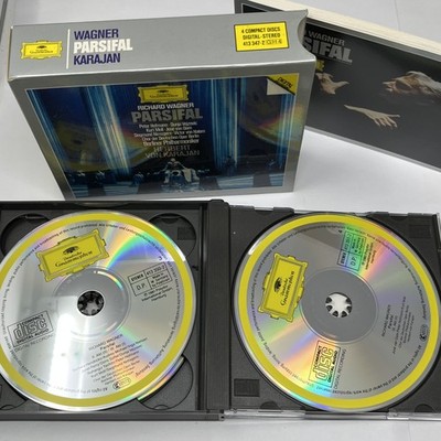 Richard Wagner Parsifal Karajan Deutsche Grammophon 4CD Box Set
