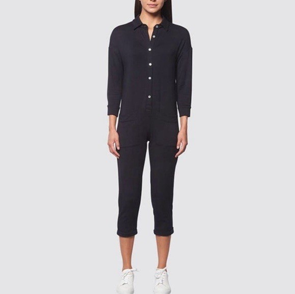 BLEUSALT Black Jumpsuit Size 00 xxs