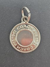 Original Vintage Coach Logo Purse Silvertone ...