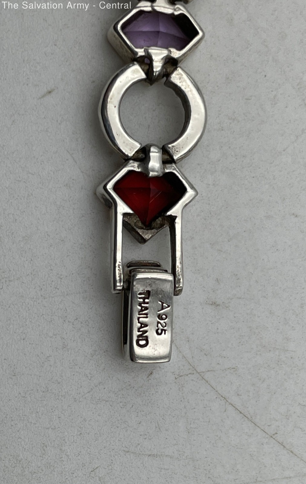 925 Sterling Silver Multiple Assorted Gemstones T… - image 3