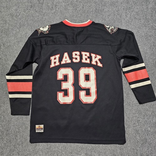 Maglia Hockey Vintage anni 90 Winning Goal Buffalo Sabres Dominik Hasek Goalie RARA - Foto 13 di 13