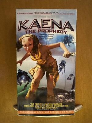 Kaena: The Prophecy Chris Delaporte VHS  Promo Copy Kirsten Dunst