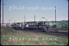 F Original Slide - Penn Central PC CR 4604 E-33 Electric Action Thorndale 1976