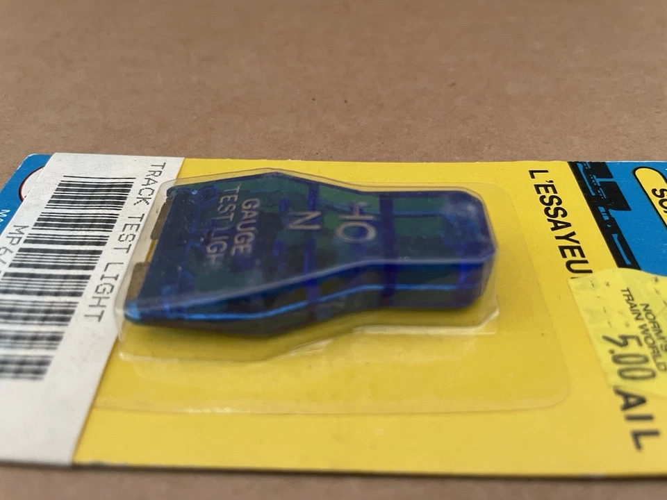 Vintage MODEL POWER HO & N Gauge Scale Track Tester Test Light unopened / sealed - Image 2 of 4