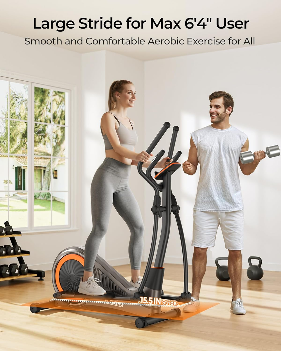 Stride Best Fitness Center Drive Elliptical Sportsart E866 Front