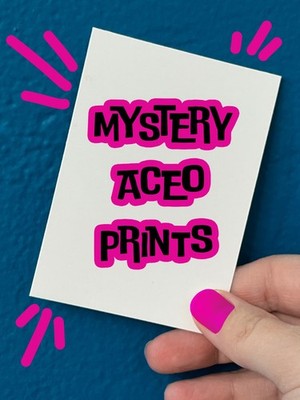 ACEO PRINTS | 3 Mystery Prints | Art by Shay Maven