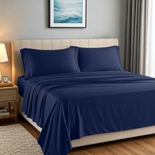 Egyptian Cotton Sheets King Size - Luxury 1500 Series High Thread Count King