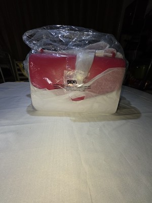 DKNY Elissa Large Leather Shoulder Bag / Purse  Pink.     2cntr10