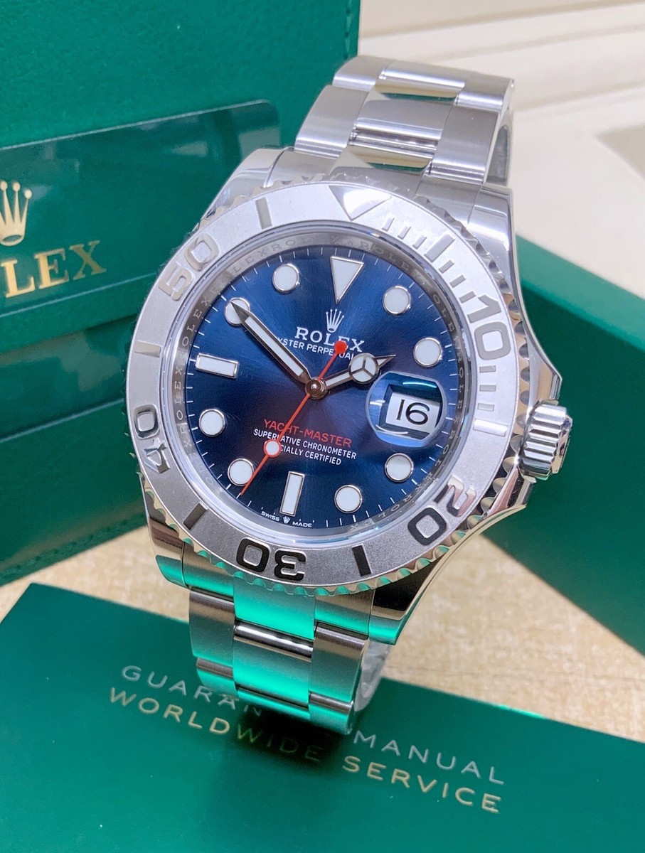 Rolex Yacht-Master 40 126622 Blue Dial Box Papers 2020 UK