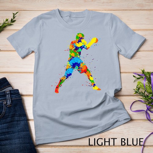 Boxing Boxer Boys Kids Men Unisex T-shirt - Picture 7 of 15
