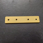 2x 30mm x 6" (15cm) GOLD Coated Metal Strips To Strengthen Joints. Useful & NEW