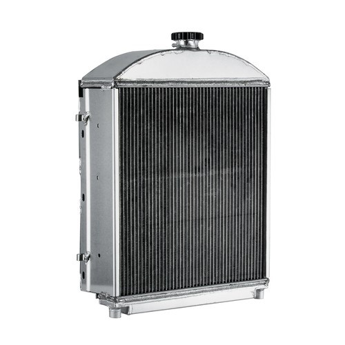 3 Row Aluminum Tractor Radiator fits Allis Chalmers WC WD WD45 Gas LP #70228587 - Picture 3 of 11