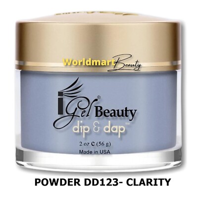 IGel Beauty Dip & Dap Acrylic Dipping Nail Polish POWDER DD123- CLARITY