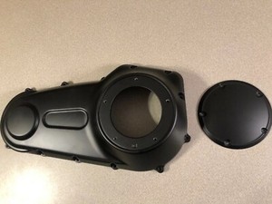 Harley Dyna/Softail outer primary cover STREET BOB-FAT BOB FLAT BLACK 2006-2017