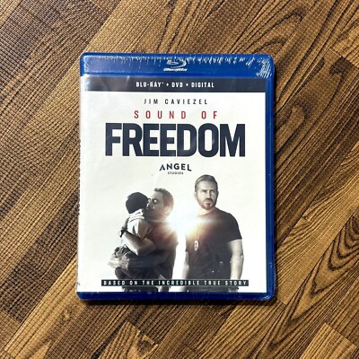 SOUND OF FREEDOM Blu-ray, DVD, Dig Jim Caviezel New Sealed Ships Free True Story
