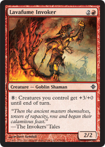 Lavafume Invoker X4 (Rise of the Eldrazi (2010)) MTG (NM) *CCGHouse* Magic - Picture 1 of 1