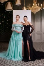 Elegant Wedding and Party Guest Evening Gown
