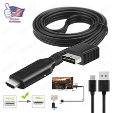 For Sony PS2/PS1 to HDMI Converter Adapter Link Cable HD Link Cable Plug & Play