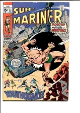 SUB-MARINER 28 FN-VF 1970