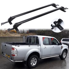 43.3" Roof Rack Crossbars Luggage Carrier w/ Lock For Ford Ranger 07-11 Dual Cab