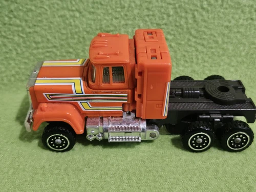Vintage 1984 Bandai Robo Machine Super Gobots STACKS Figure Semi Truck!!!