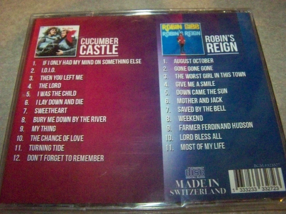 THE BEE GEES AND ROBIN GIBB SWISS IMPORT 2 CD SET - Image 2 of 2