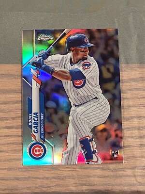 2020 Topps Chrome Refractor #181 Robel Garcia RC Chicago Cubs