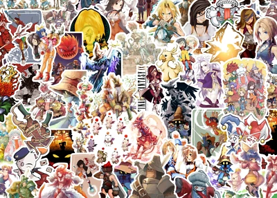 25/50 Final Fantasy IX Sticker Pack - Waterproof Vinyl - FFIX