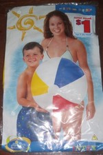 Intex The Wet Set Colorful Beach Ball Standard Size Vintage 2005 Ocean NEW