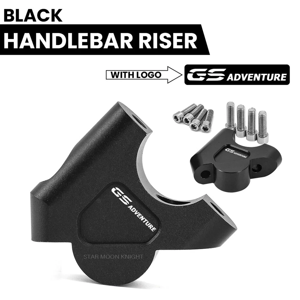 For BMW R1250GS ADV R1200GS 2013-2024 Handle Bar Handlebar Riser Top Clamp Cover Foto 4 de 4