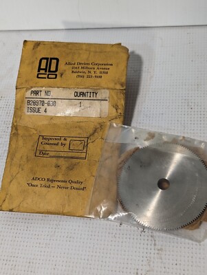 Allied Devices B28970-030 Issue 4 Gear, 220 Teeth, .37 Bore 