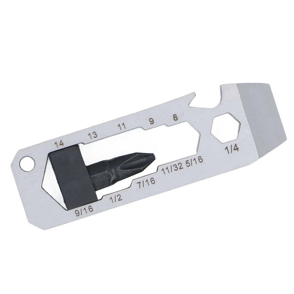 Multi-tool 7 In 1 Screwdriver Bottle Opener Wrench Keychain Hand Tool Outdoor