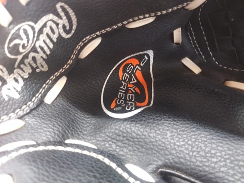 Rawlings PL105NO 10 - 1/2” Player Series RHT Youth Baseball Glove Orange Black - Picture 8 of 9