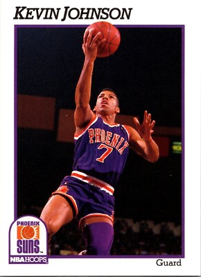 1991-92 NBA Hoops - #165 Kevin Johnson