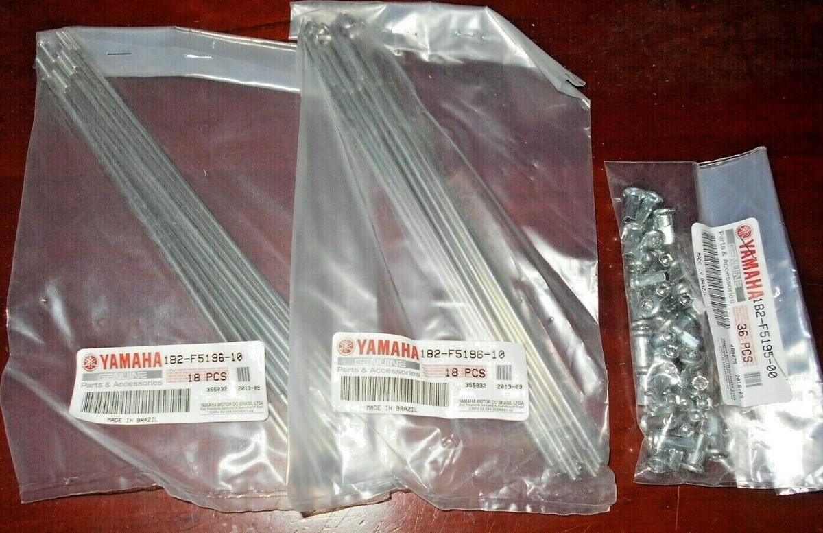 TTR125 Wheel Repair Parts 36-Piece Rear Wheel Spoke Nipple Set For Yamaha Ttr125 2000 C 801668 - Foto 8