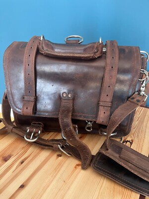 Saddleback Leather 14'' Medium Classic BRIEFCASE Brown luggage (2008)