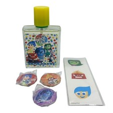 Disney Inside Out Perfume Gift Set 1.7oz Pins Stickers New Without Package