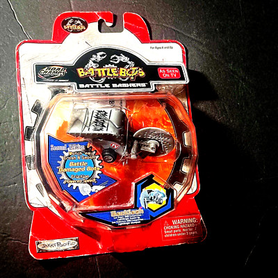 New Sealed 2001 Battlebots Toy Backlash Road Champs Battle Bashers 2nd Edition