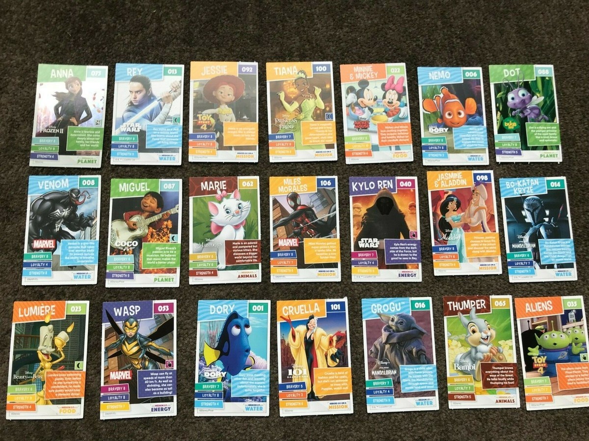sainsburys heroes cards rare Sainsbury's Disney sainsburys heroes cards rare SAINSBURYS