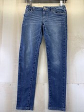 Levi  s Denim Legging Adjustable Waist Girls Skinny Jeans SZ 12 Reg-5230