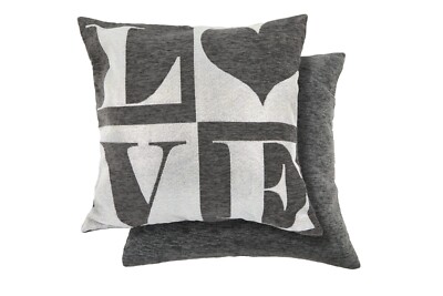 Kissenbezüge Überwurf Weich Chenille Sofa Kissenbezüge - 17''x17'' Zoll Amor